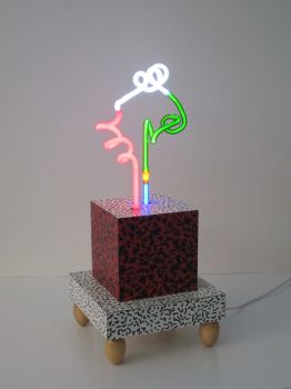 3D-Neon sculptuur by Jozef van der Horst