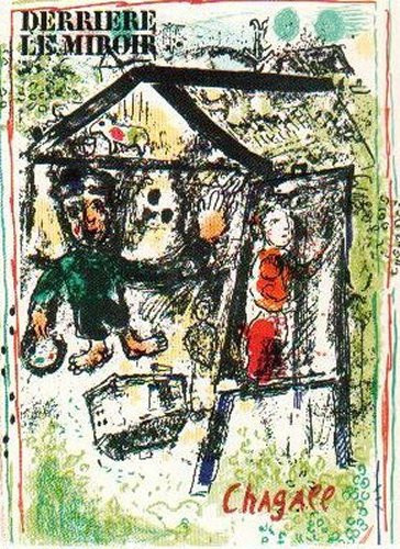 Le Peintre devant le Village by Marc Chagall