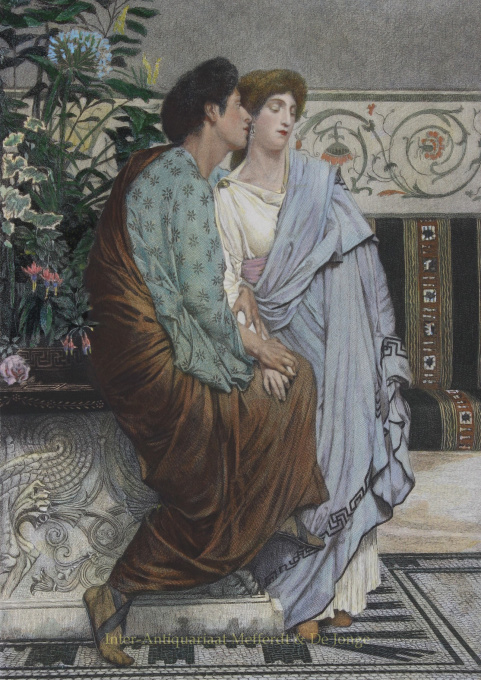 The First Whisper of Love  by Lawrence Alma-Tadema