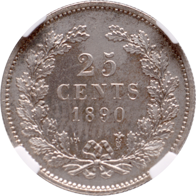 25 cent William III NGC PF 63 by Unbekannter Künstler