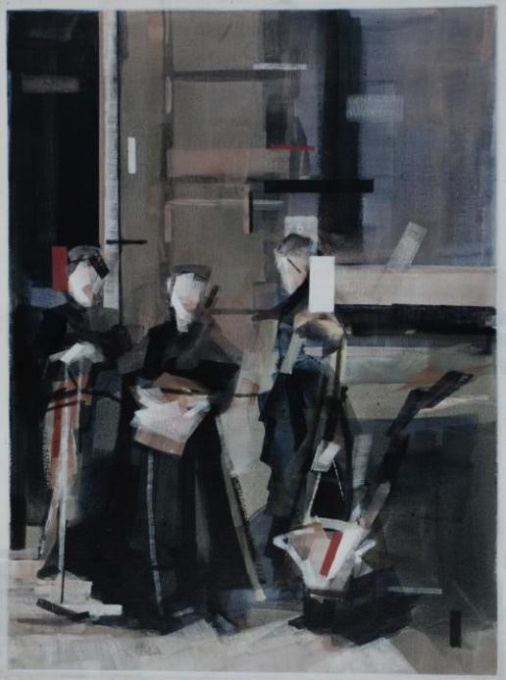Begining of April 1963, around nine o'clock in the direction of the st. ignatiusstraat by Wessel Huisman