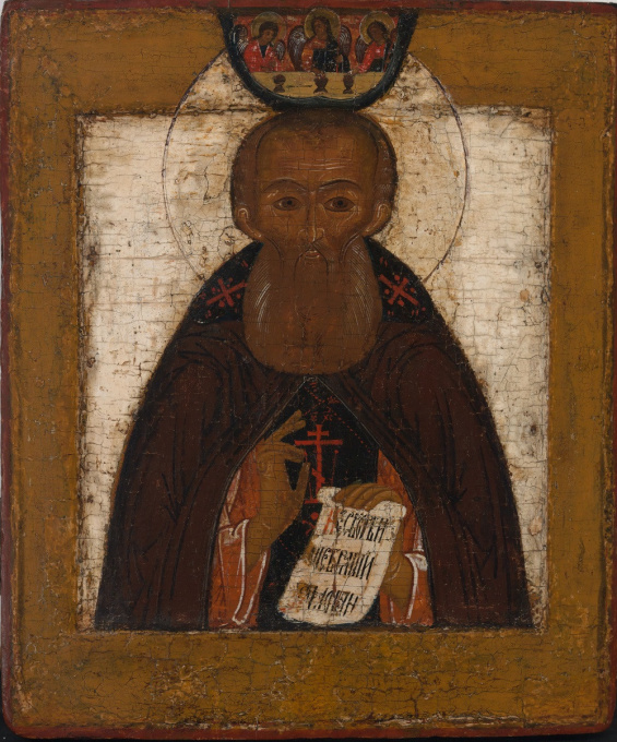 No 10 Saint Sergius of Radonez by Onbekende Kunstenaar