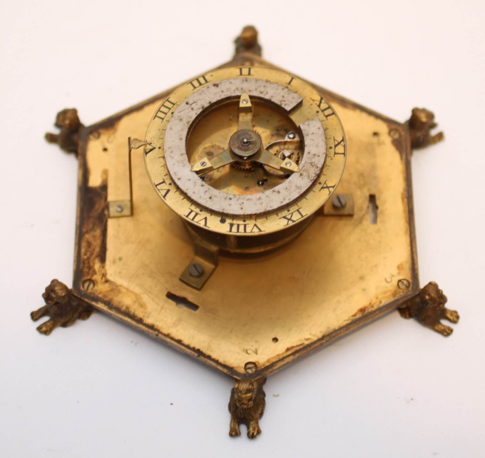 A rare French renaissance-style mystery timepiece, Planchon, circa 1880 by Planchon á Paris