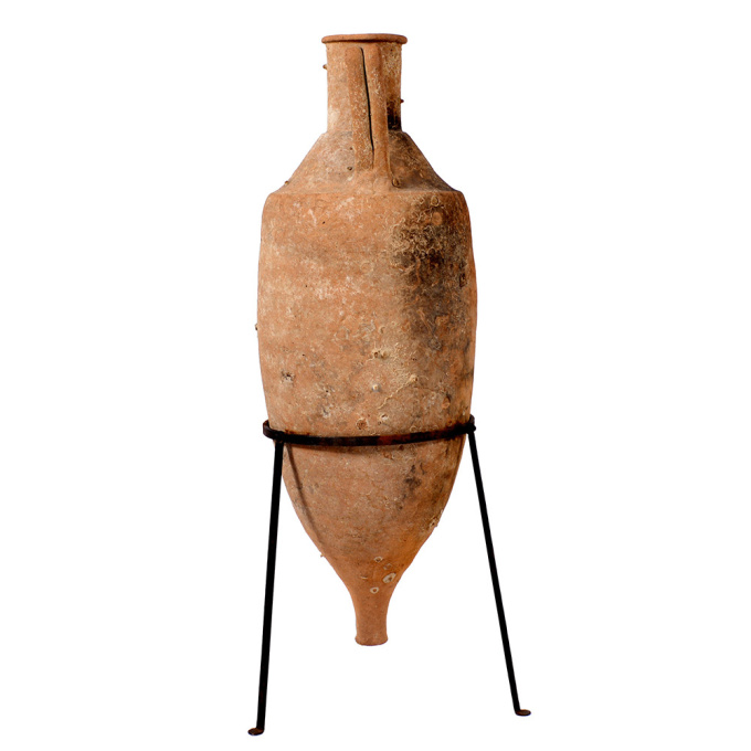  A Roman shipwrecked terracotta wine transport amphora by Artiste Inconnu