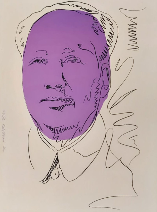 "Mao' by Andy Warhol