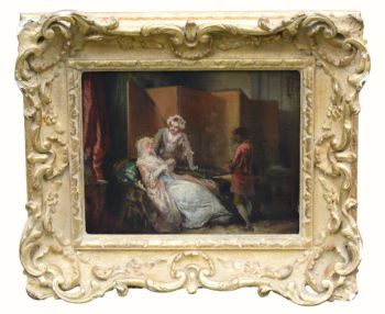 Late 18th century French school painting by Artista Desconocido