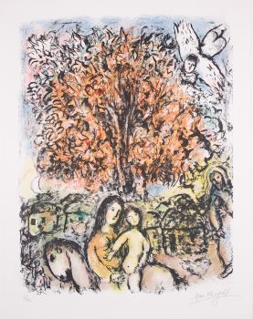 La Sainte Famille by Marc Chagall