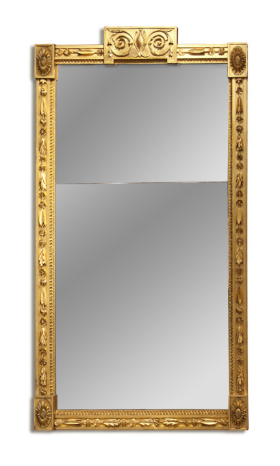 A Dutch Louis Seize mirror by Onbekende Kunstenaar