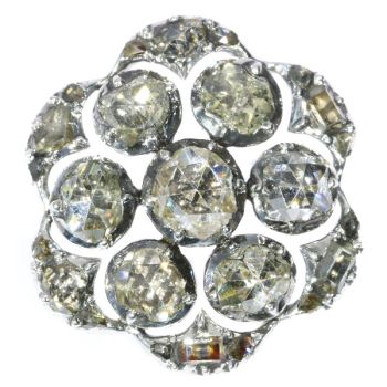 18th Century diamond button by Unknown Artist