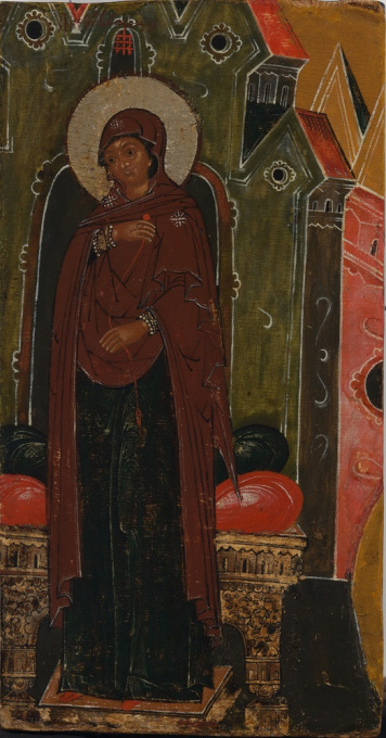No 16: Annunciation, Two Fragments of a Royal Door by Unbekannter Künstler