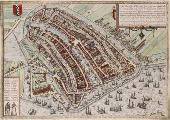 Amsterdam - Braun and Hogenberg, 1572-1618 by Braun und Hogenberg
