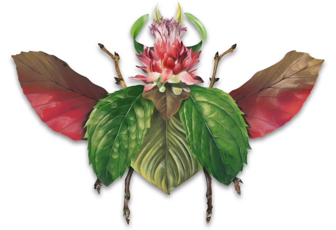 Beetle leafs by Studio Giftig