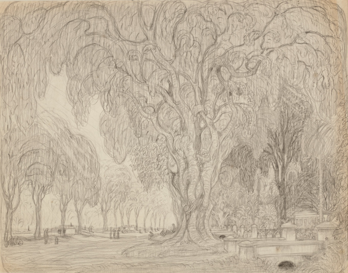 An important collection of drawings by W.O.J. Nieuwenkamp (1874-1950) by Willem Otto Wijnand Nieuwenkamp
