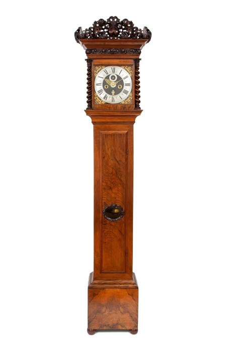 A rare and early Dutch walnut longcase clock by Fromanteel Amsterdam, circa 1690 by Fromanteel Amsterdam