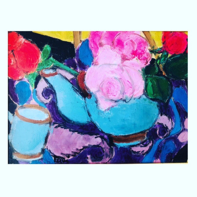 Bouquet de Roses by Georgette Tavé