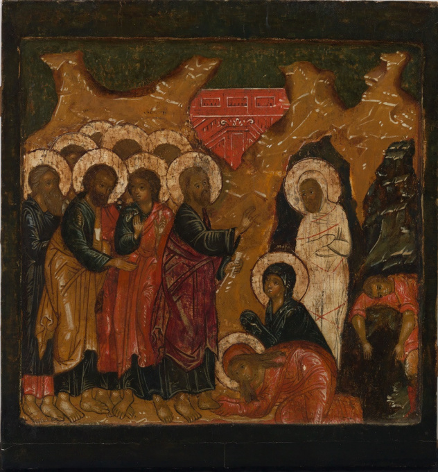 No 7 The Resurrection of Lazarus by Unbekannter Künstler