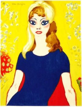 Brigitte Bardot - Les peintres témoins de leur temps by Kees van Dongen