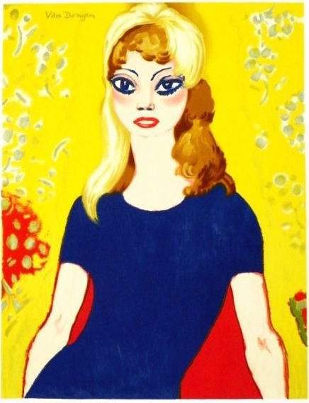Brigitte Bardot - Les peintres témoins de leur temps by Kees van Dongen