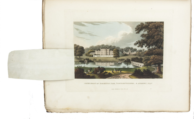 Beautifully illustrated treatise on landscape gardening by Humphry Repton, illustrated with many fin by Humphry Repton