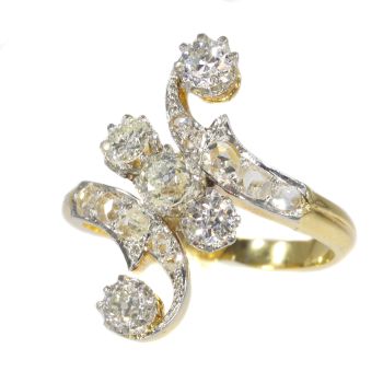 Vintage Belle Epoque diamond engagement ring by Unknown artist