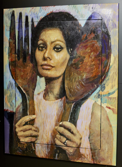 Sophia Loren "Kitchen" by Peter Donkersloot
