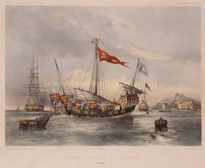 Singapore - Louis Le Breton, 1846 by Louis le Breton