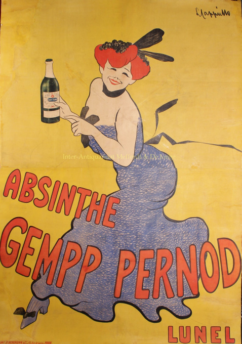 Absinthe Gempp Pernod  by Leonetto Cappiello