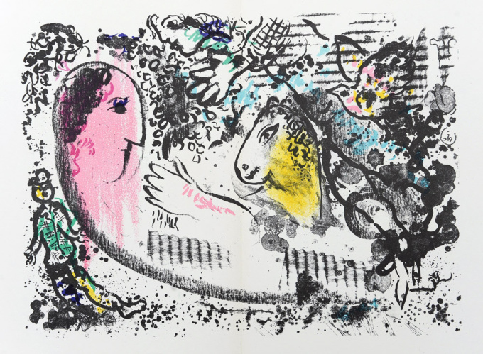 Rêverie /  Daydream by Marc Chagall