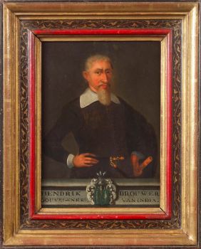 Portrait of Hendrik Brouwer (c. 1581-1642), Governor-General of the former Dutch East-Indies by Onbekende Kunstenaar