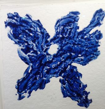 Blume Blau by Armando