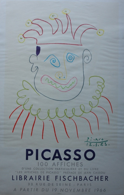 Lithografische affiche by Pablo Picasso