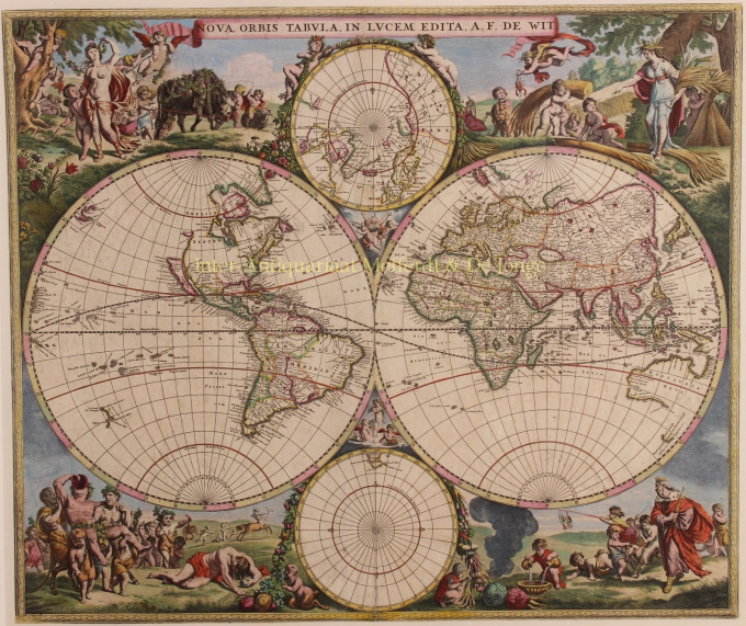 World Map by Frederick de Wit