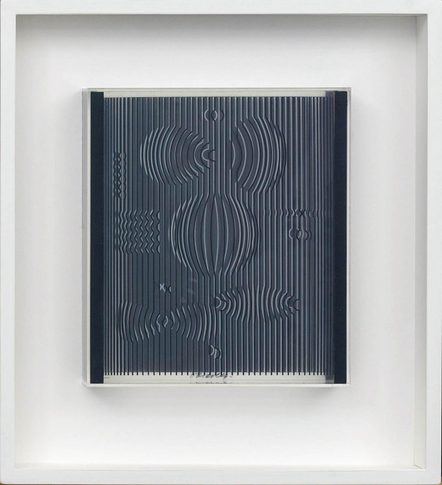 "Venus", multiple 1987 - professionally framed, museumglass by Victor Vasarely
