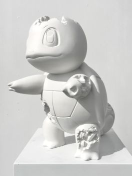 Pokemon Crystalized Squirtle Figure ( 172/500 ) by Daniel Arsham
