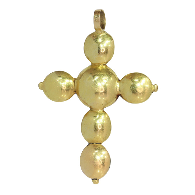 The Ciselé Diamond Cross: A Unique Jewel in Baroque Artistry by Unbekannter Künstler