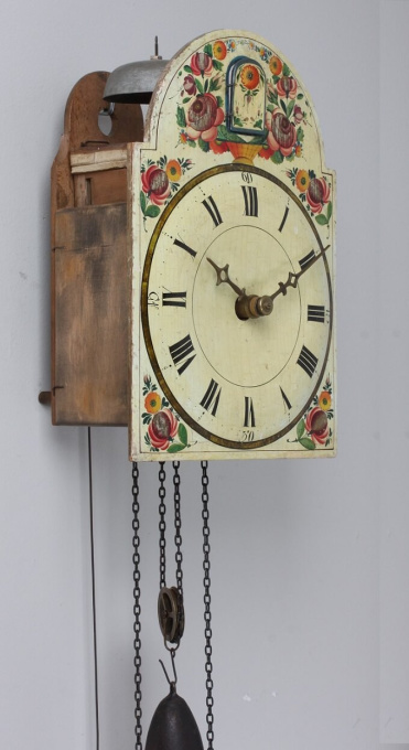An early German Black Forest Cuckoo wall clock, circa 1830 by Unknown artist