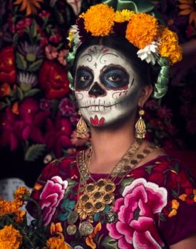 XXXVII 85, Día de los Muertos, Oaxaca, Mexico, 2017 by Jimmy Nelson