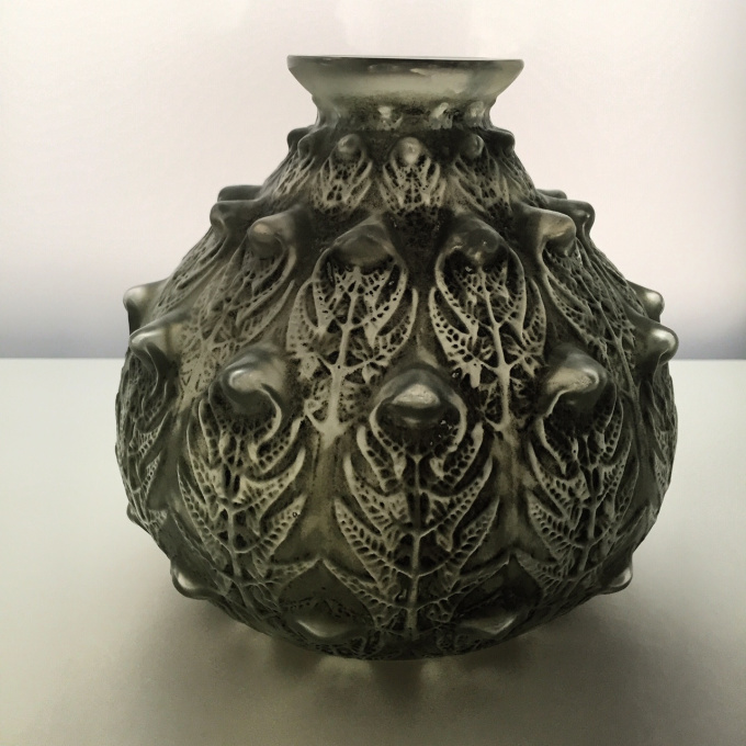A wondeful vase 'Fougeres' designed by Rene Lalique by René Lalique