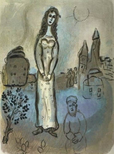 Esther by Marc Chagall