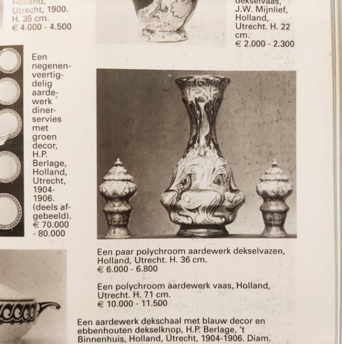 Grote vloervaas 1/ Large Vase by MIJNLIEFF HOLLAND UTRECHT