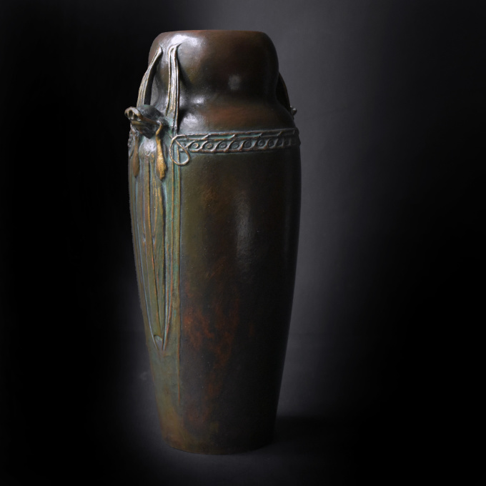 Sezessionist vase by Hugo Elmqvist