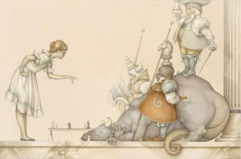 The Chess game: Child's play by Michael Parkes