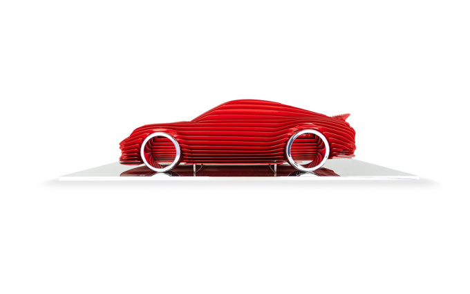 Porsche 922 Sport Classic - Cherry Red by Antoine Dufilho