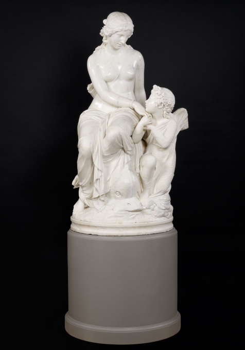 Cupid Captured by Venus by Giuseppe Fontana