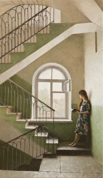 Between pages and stairs by Ksenya Istomina