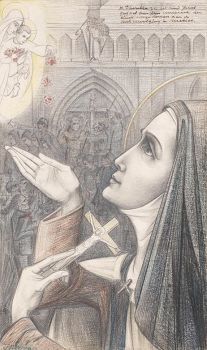 The Holy Theresia by Jan Toorop