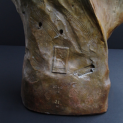 Bust of woman  by Lesca Goldscheider