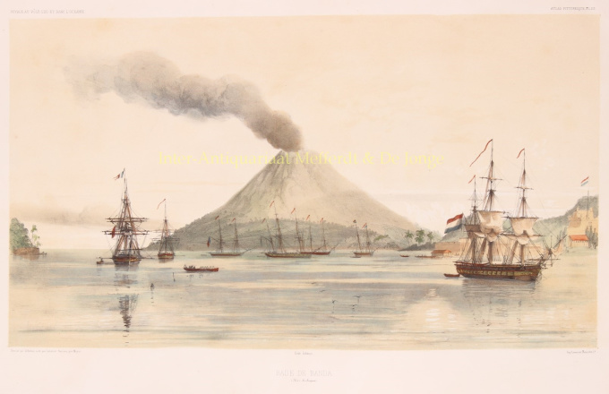 Banda Islands (Moluccas)  after Louis Le Breton by Léon Jean Babtiste Sabatier