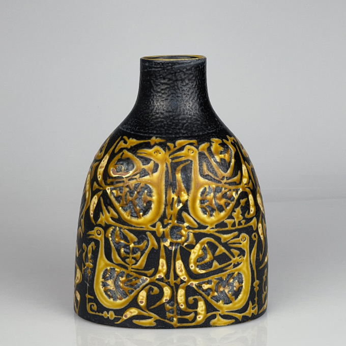 Nils Thorsson – A glazed stoneware “Baca” vase – Aluminia, Denmark ca. 1965 by Nils Thorsson