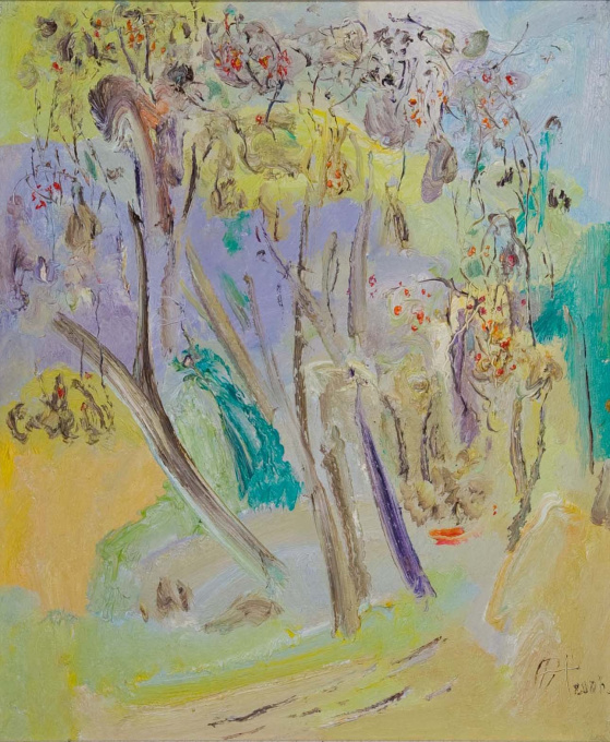 Flowering Trees-SOLD by Tian Yi